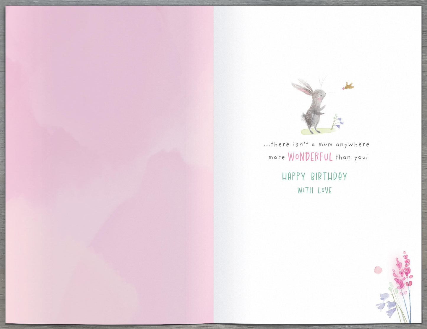 Poem For A Wonderful Mum Birthday Card