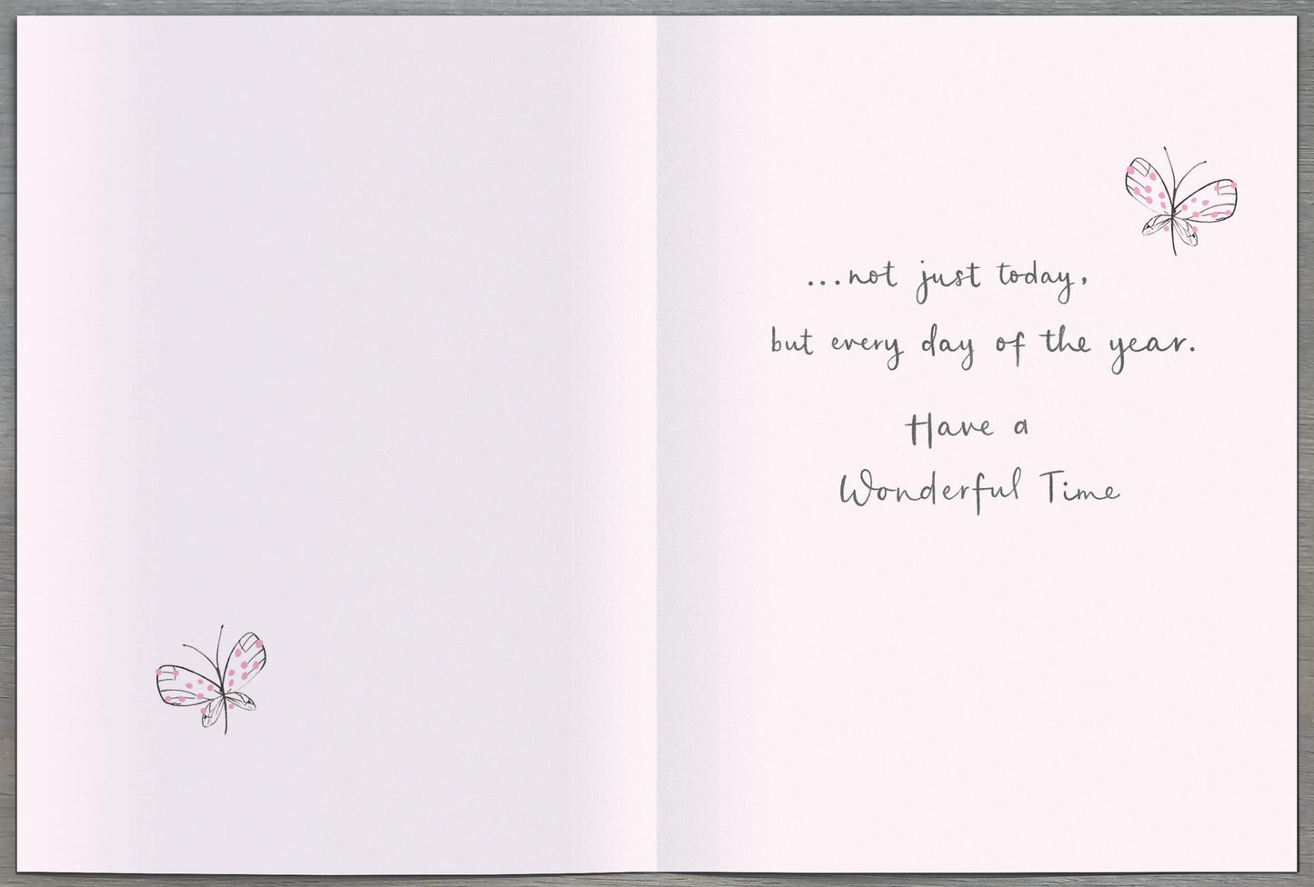 Floral Heart Wife Birthday Card