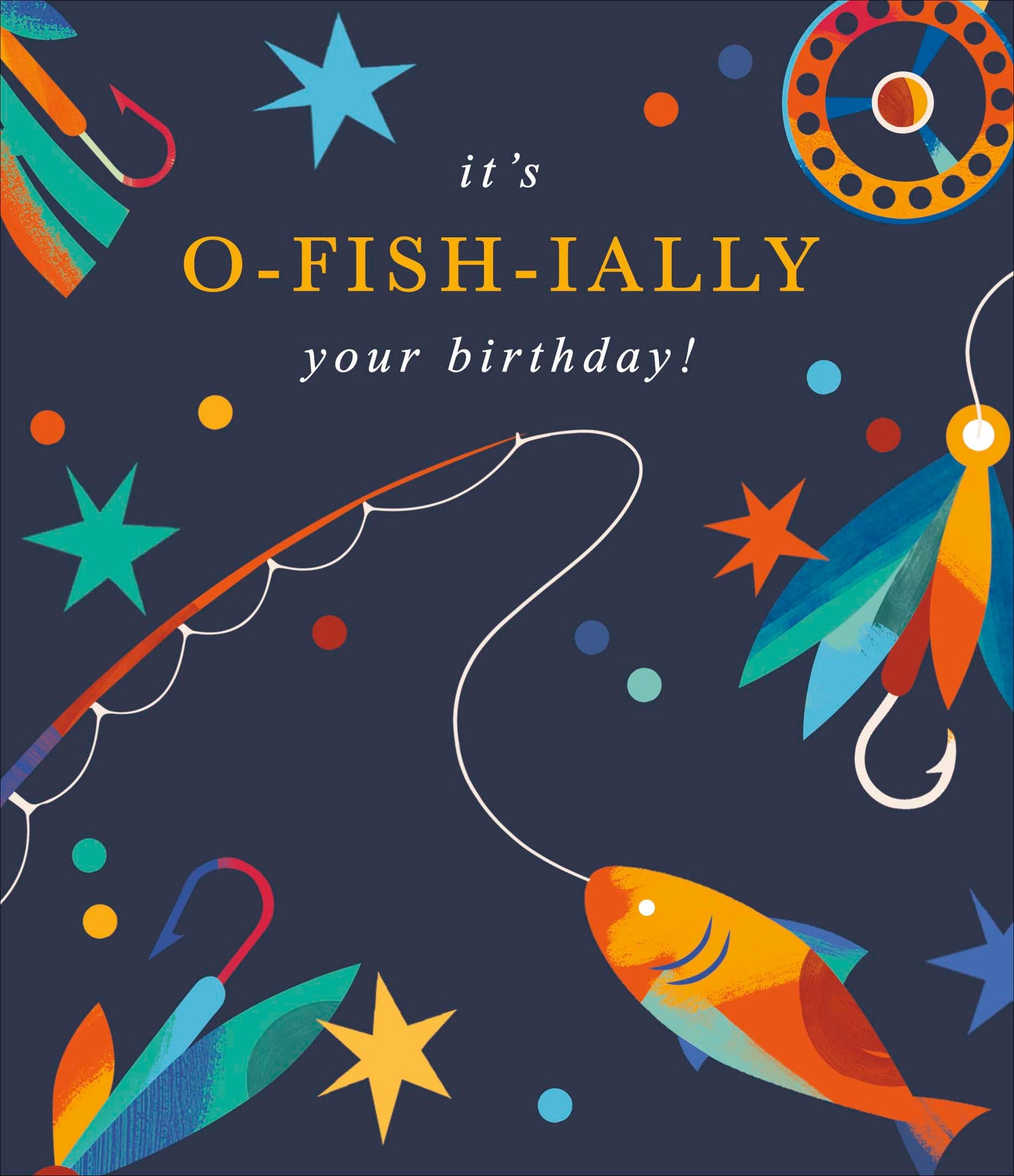 O-Fish-Ially Your Birthday Card