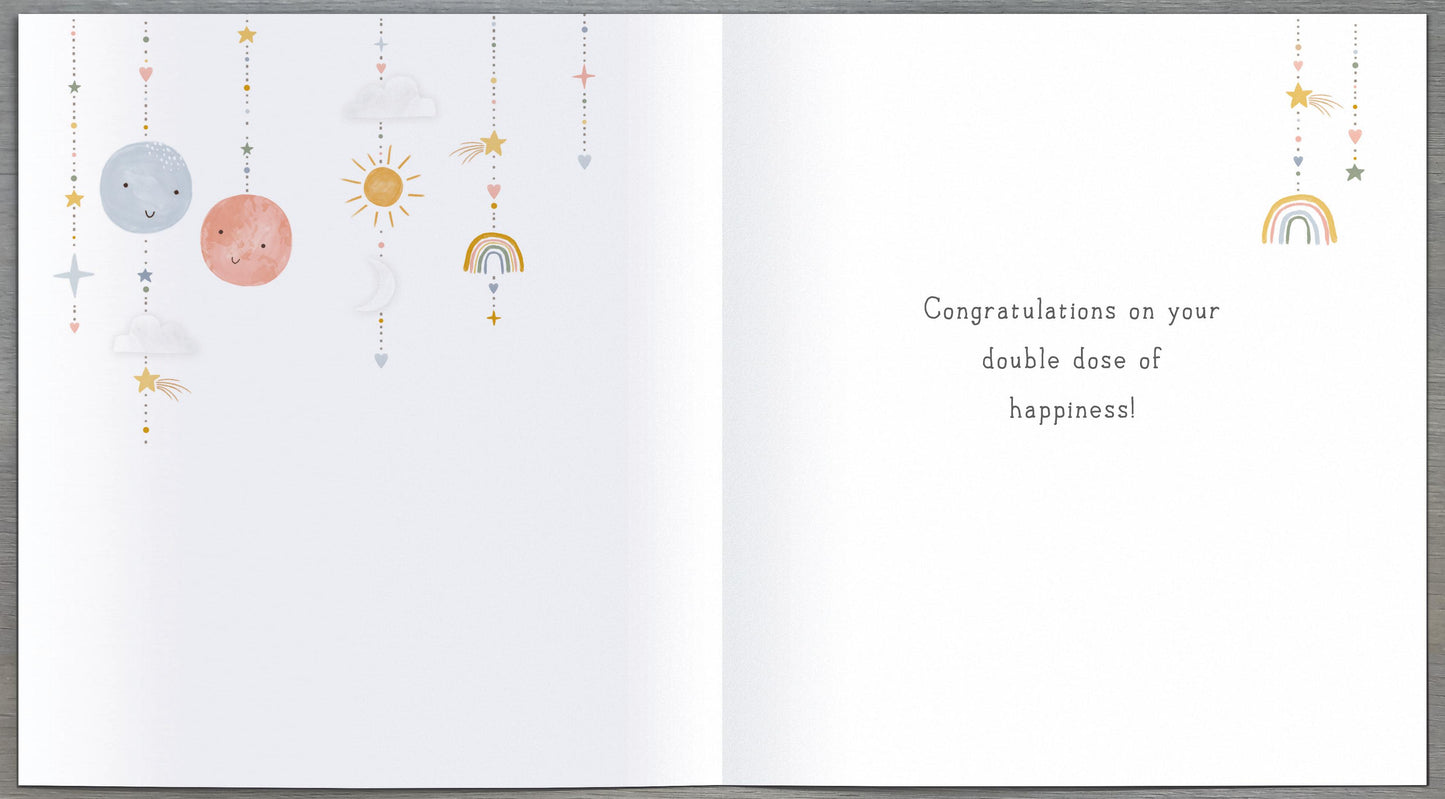 Hello Twins Card
