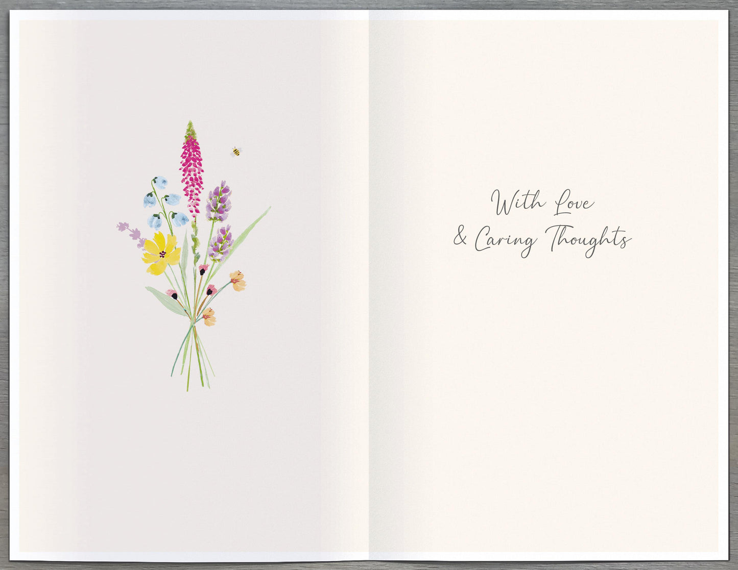 Floral Thinking Of You Card