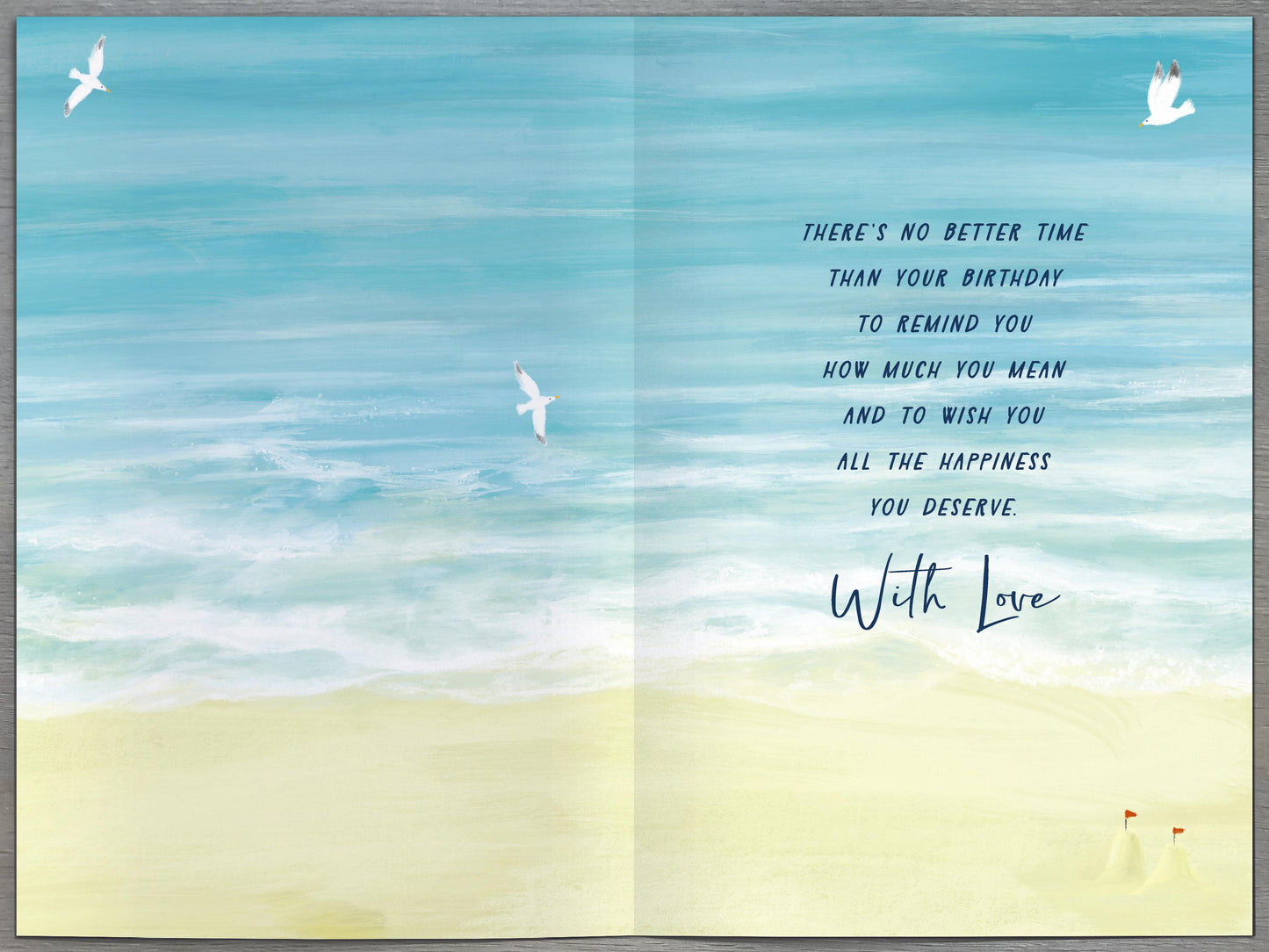 Beach Son Birthday Card