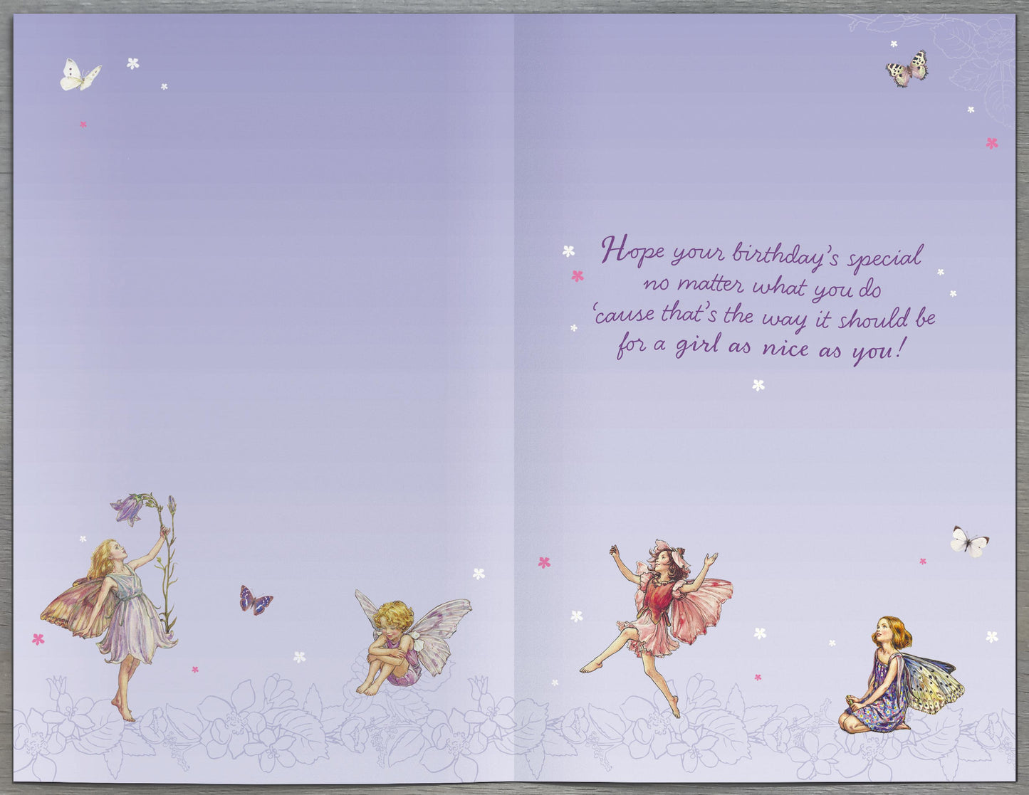 Fairies 8th Birthday Card