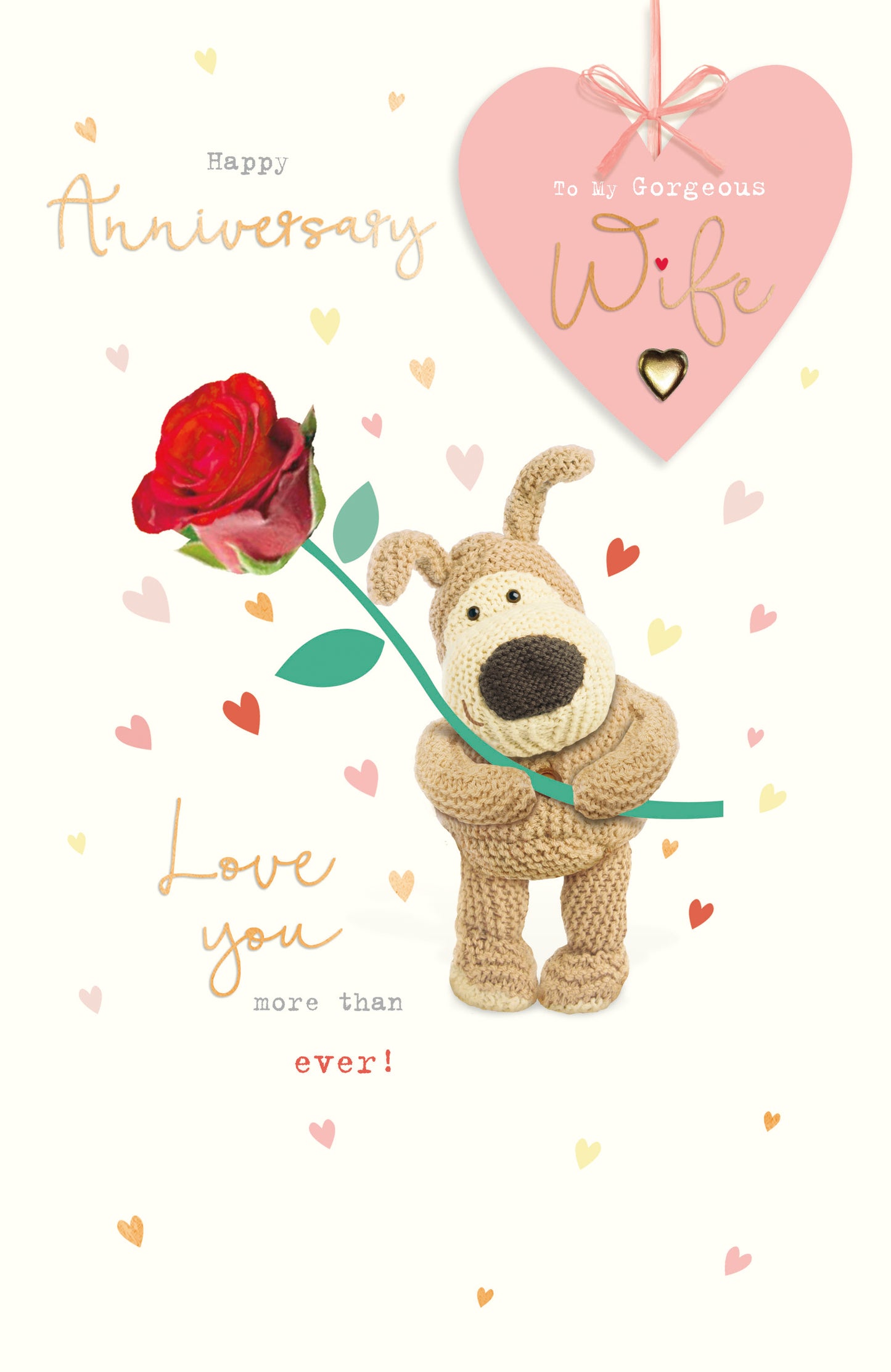 Boofle Wife Anniversary Card