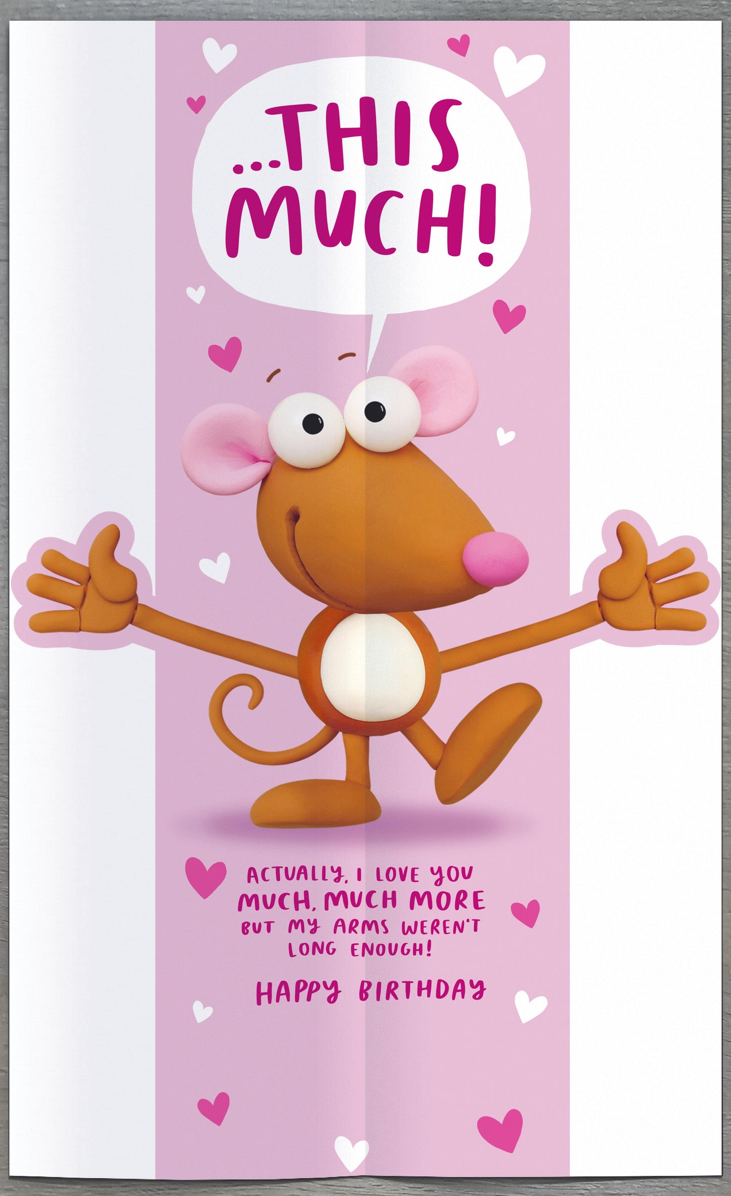 Love You This Much Grandma Birthday Card