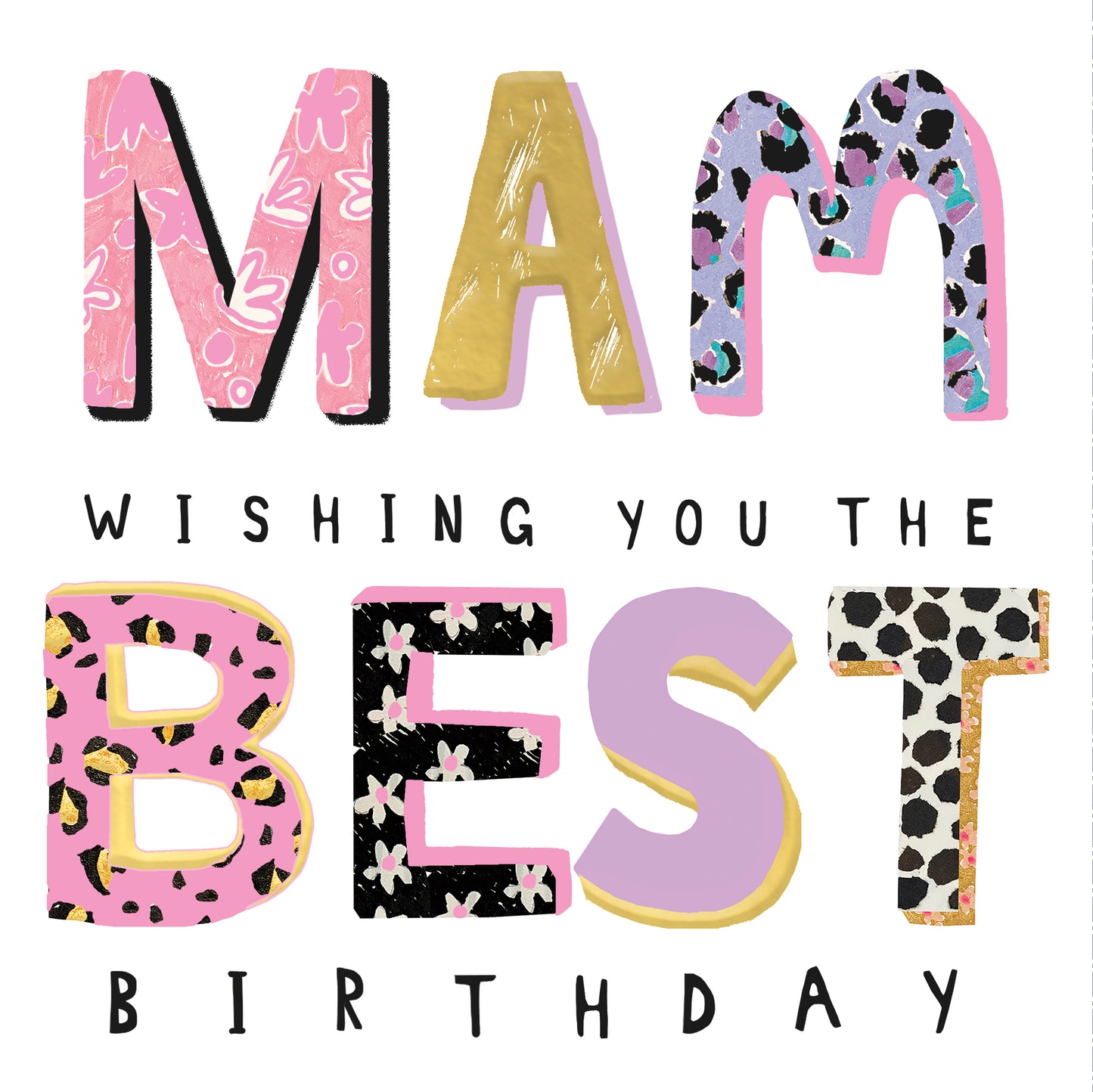 Best Birthday Mam Card