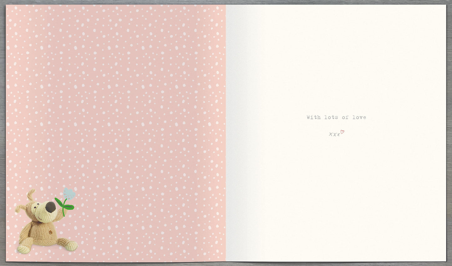 Boofle Baby Girl Card