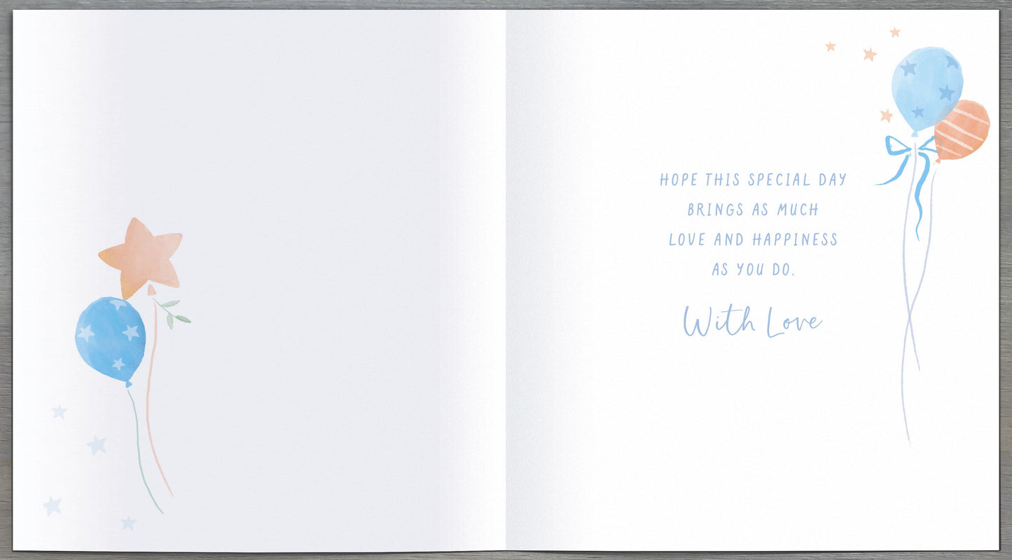 Godson Christening Card