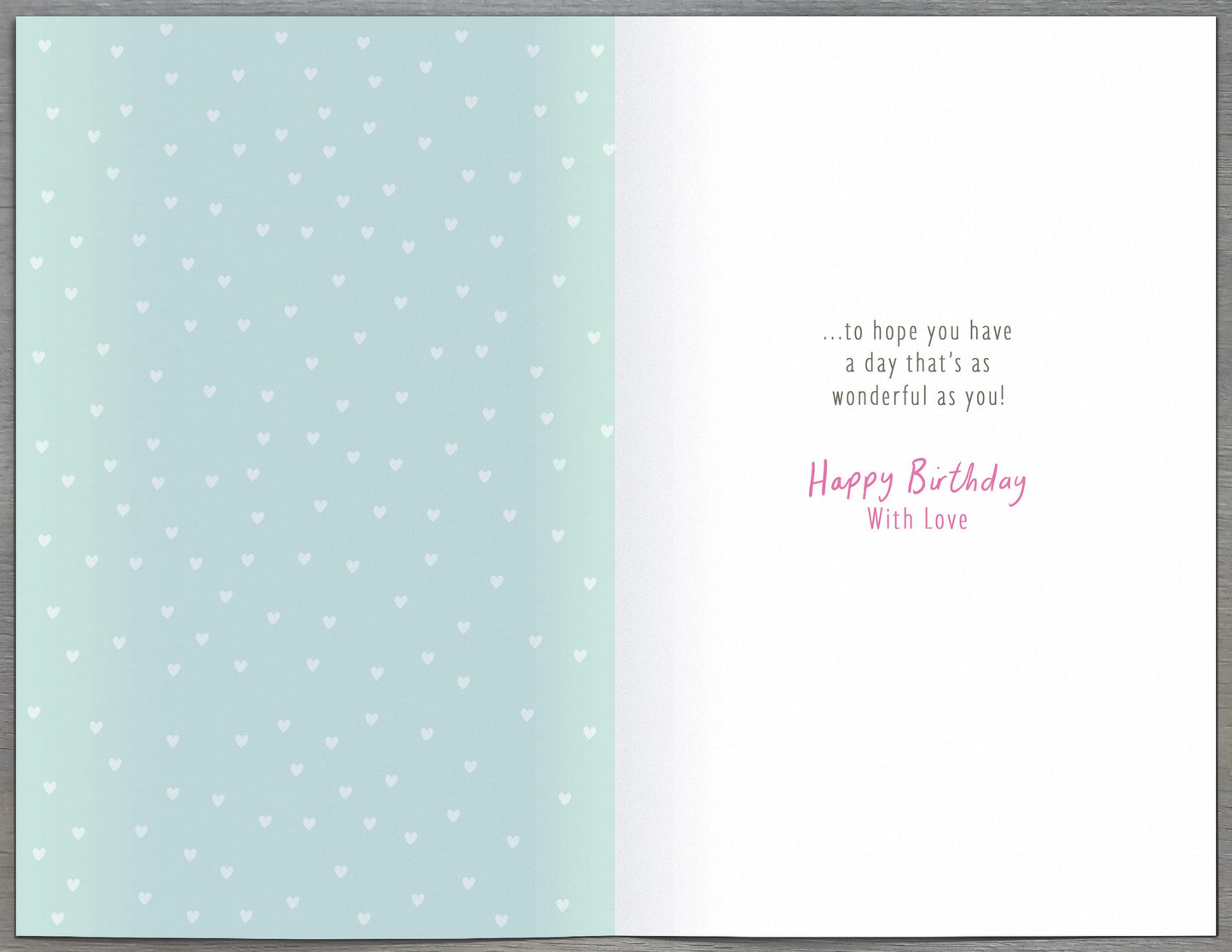 Bear & Cake Great Granddaughter Birthday Card