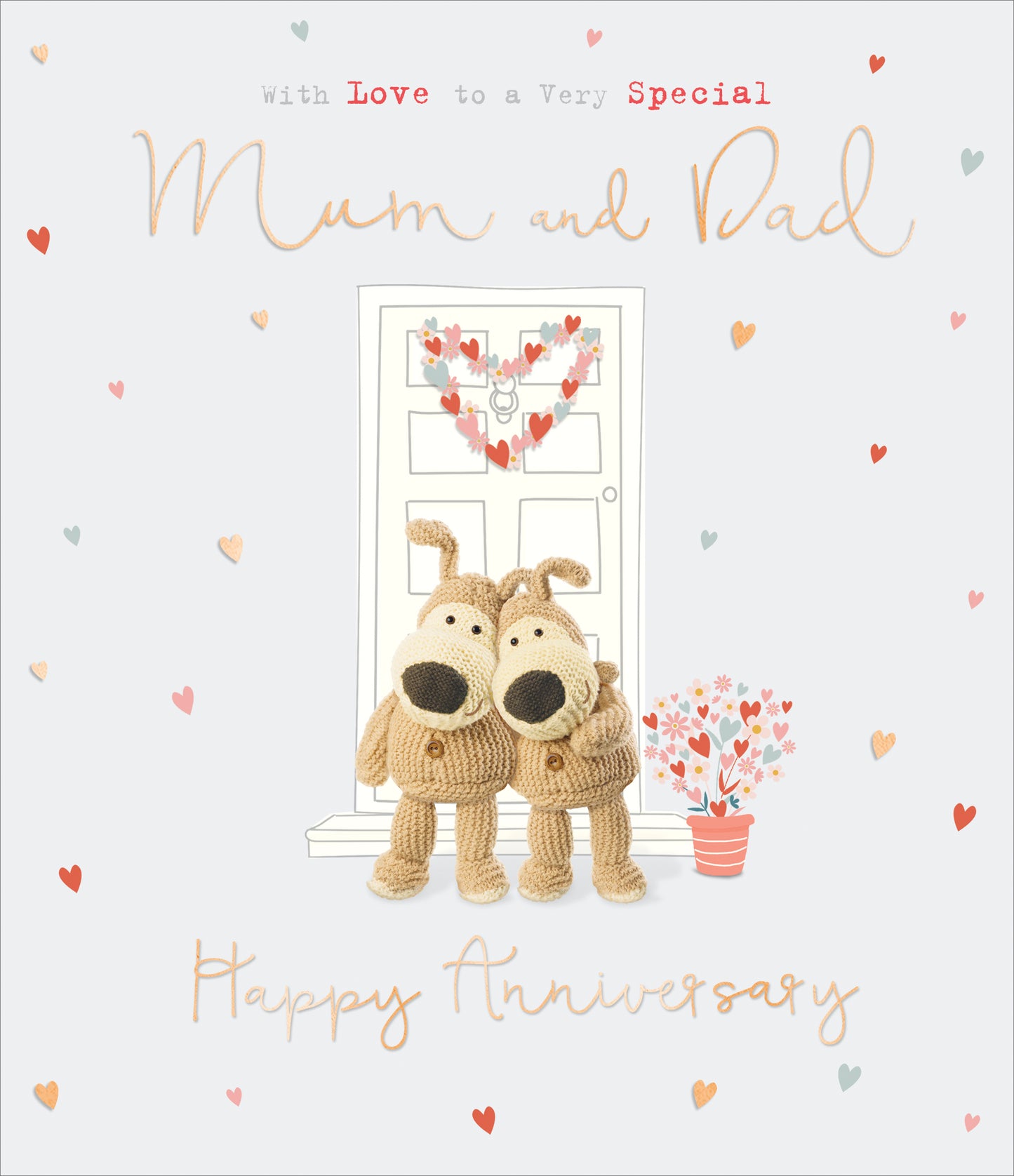 Boofle Mum & Dad Anniversary Card