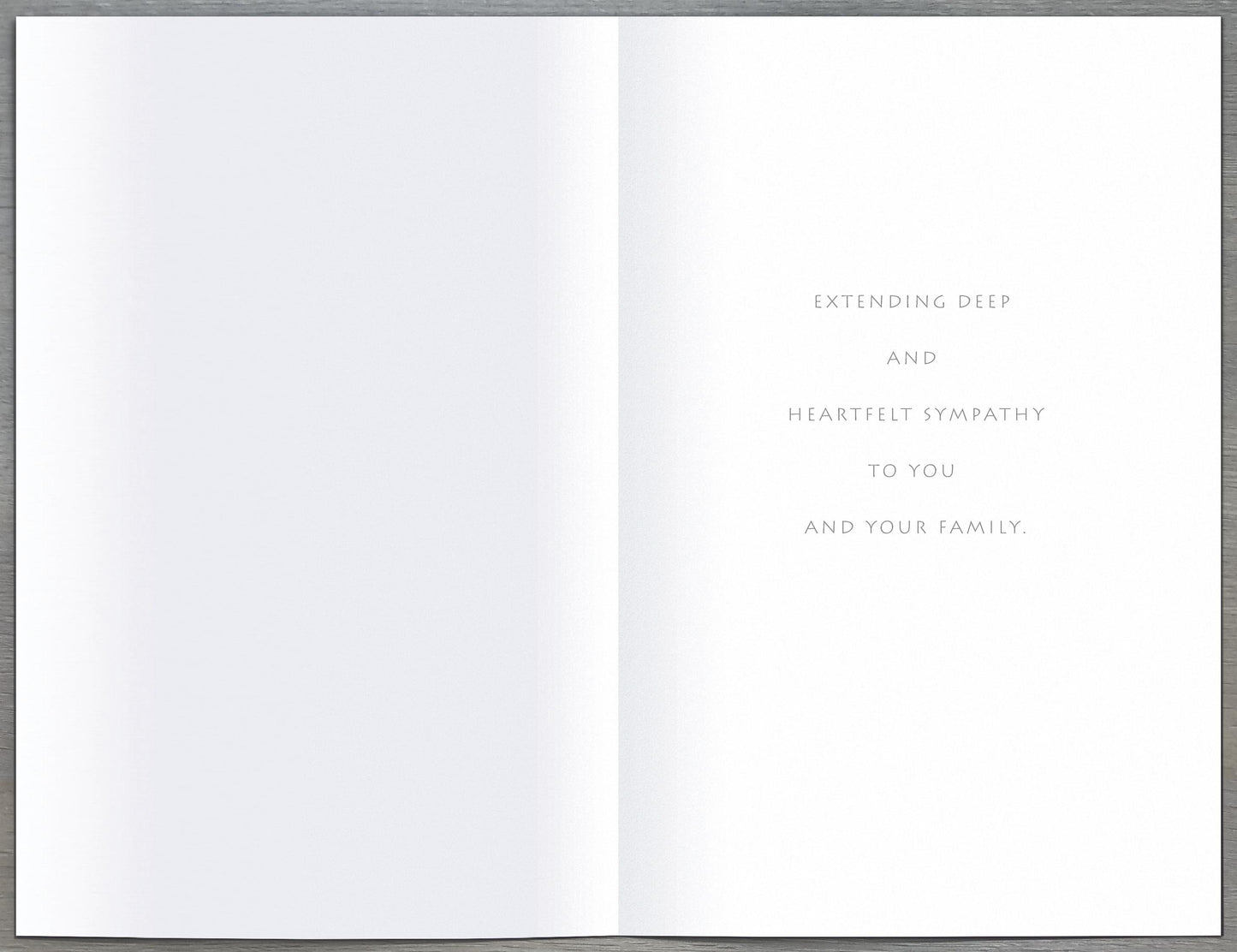 In Sympathy Card