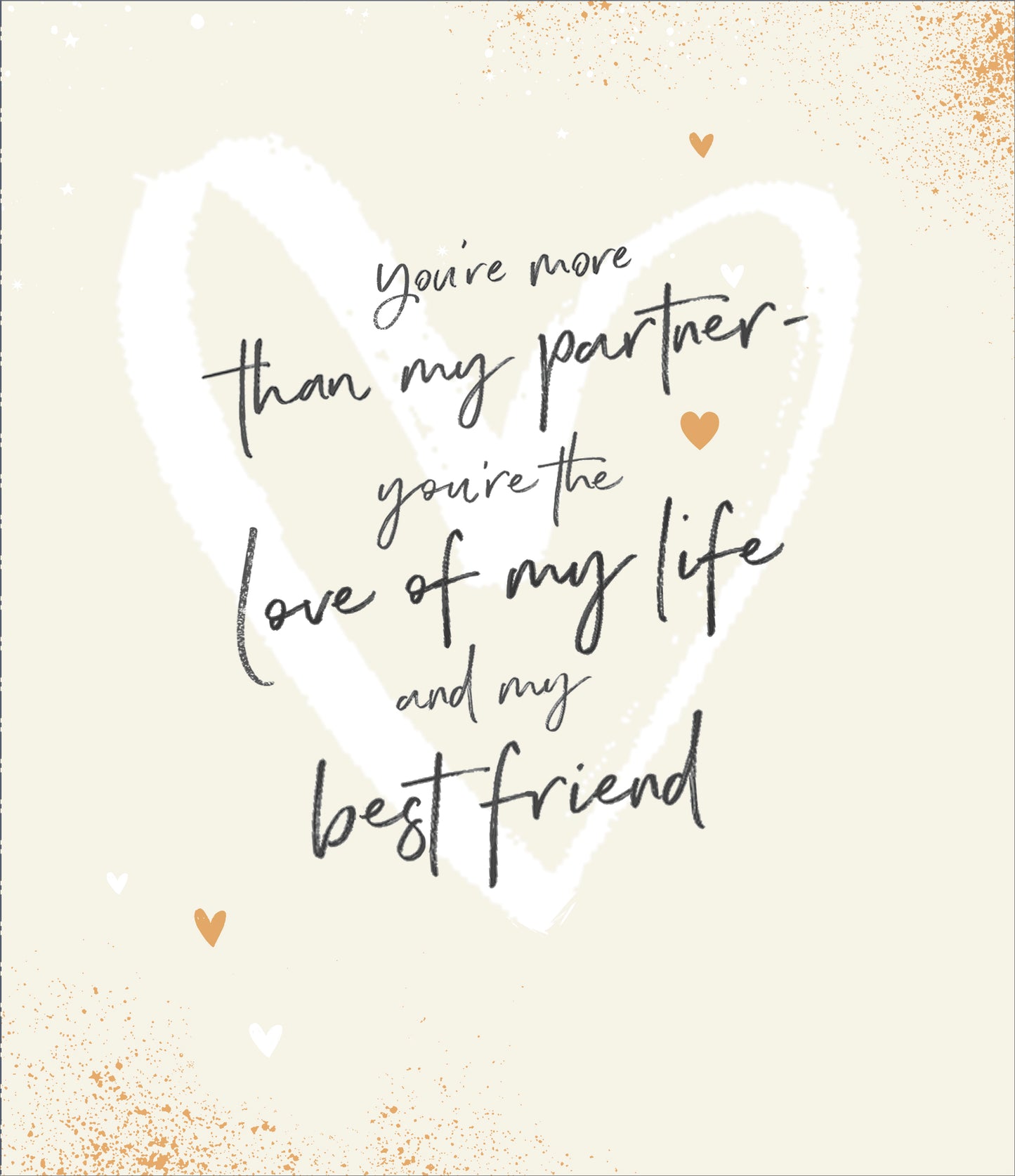 Heart Partner Anniversary Card