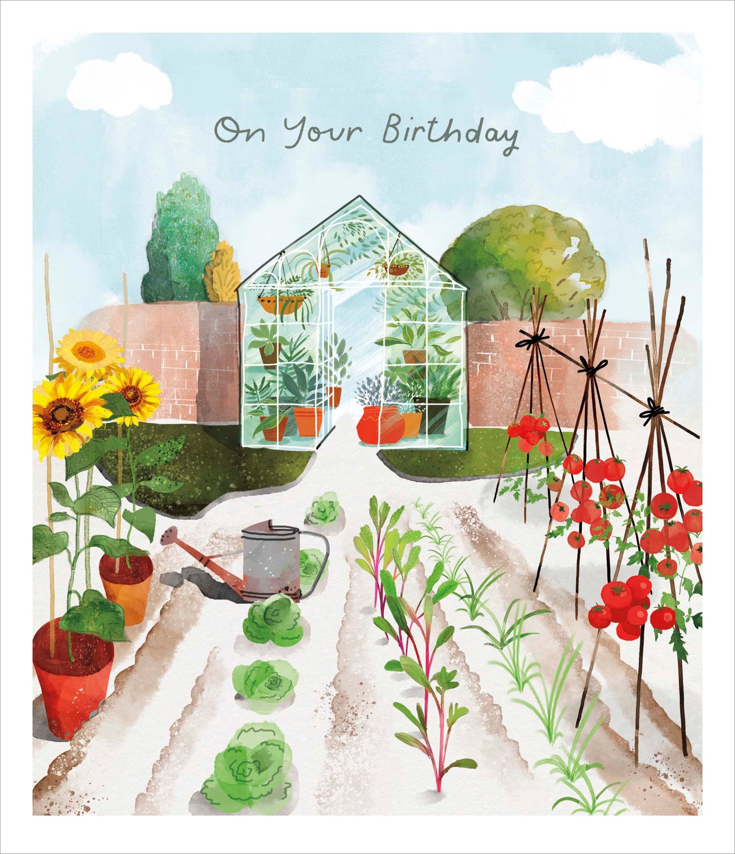Garden Birthday Card