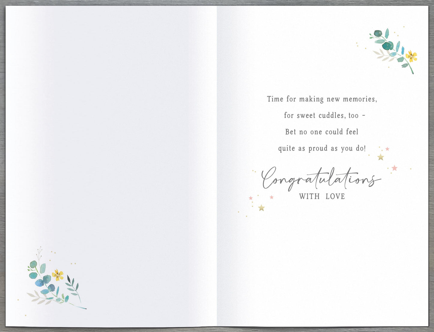 Congratulations On The Birth Of Your Great Granddaughter Card