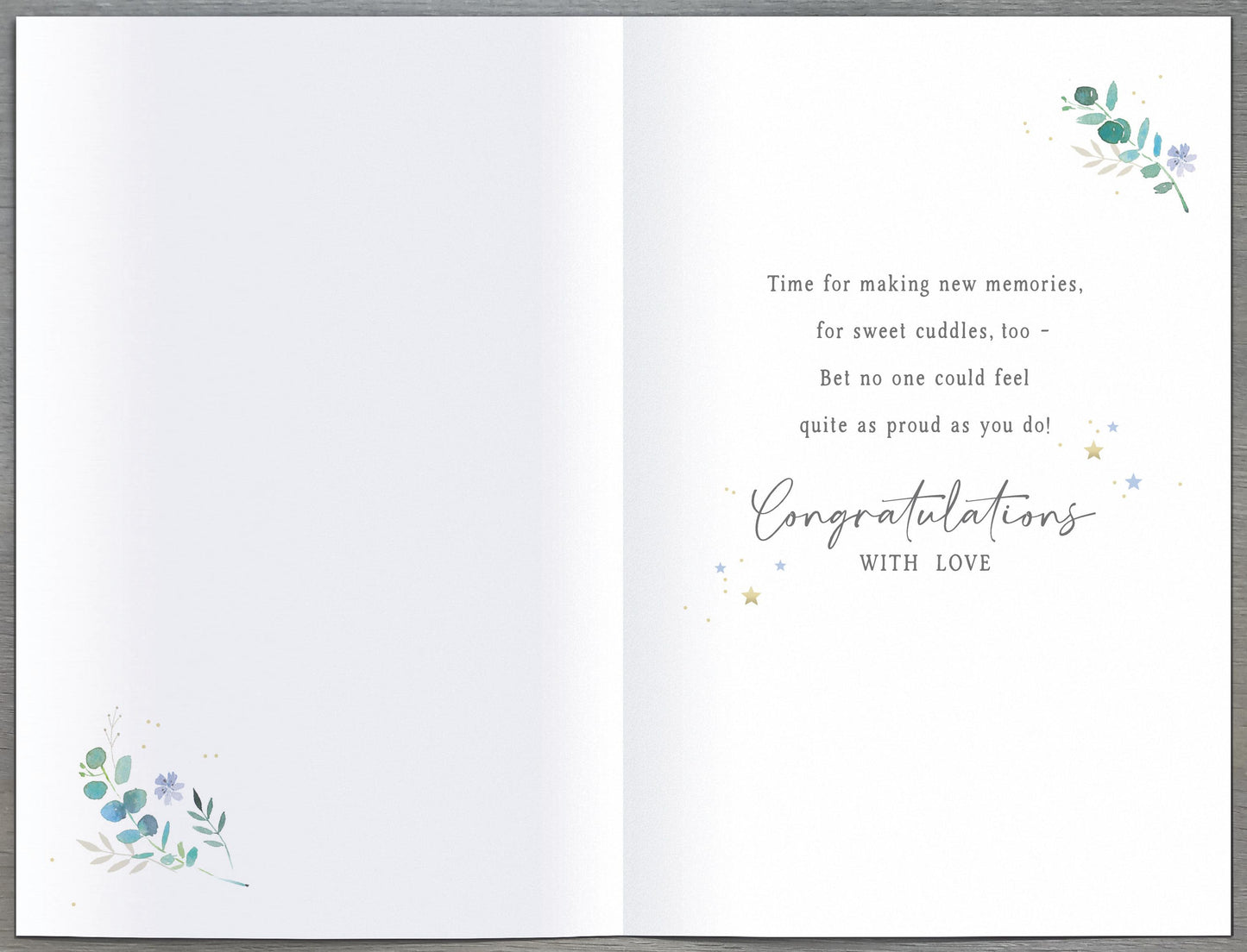 Congratulations On The Birth Of Your Grandson Card