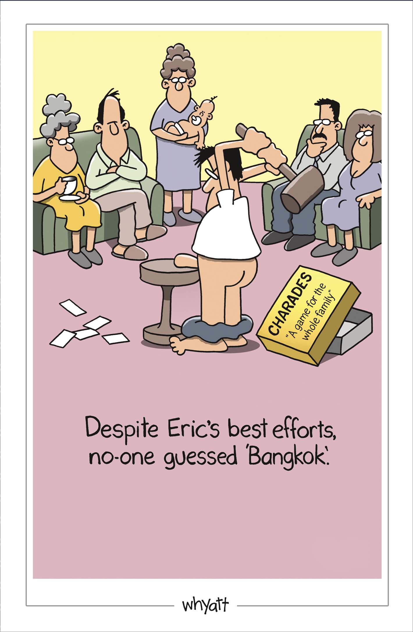No One Guessed Bangkok Card
