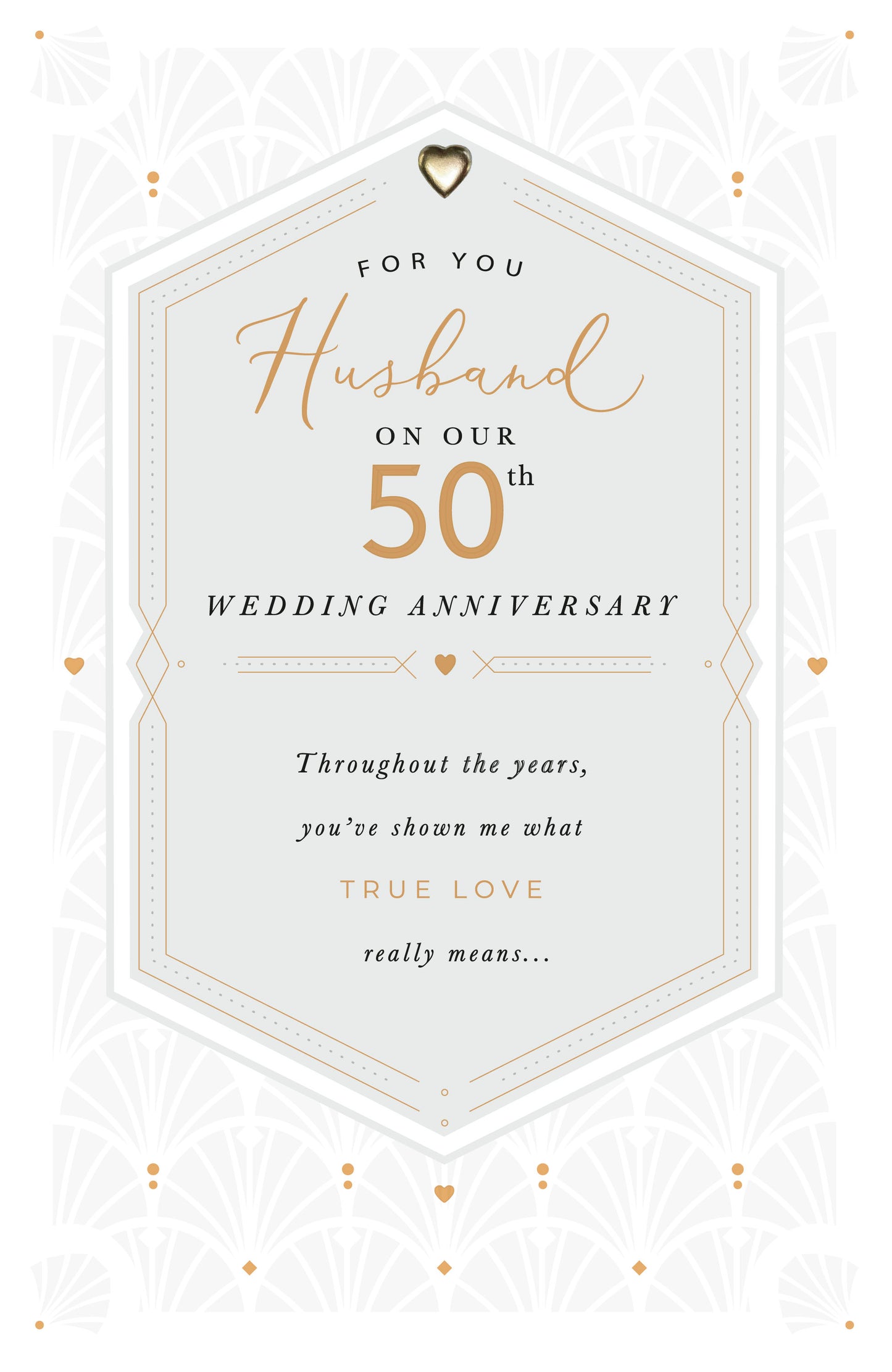 Husband 50th Anniversary Card