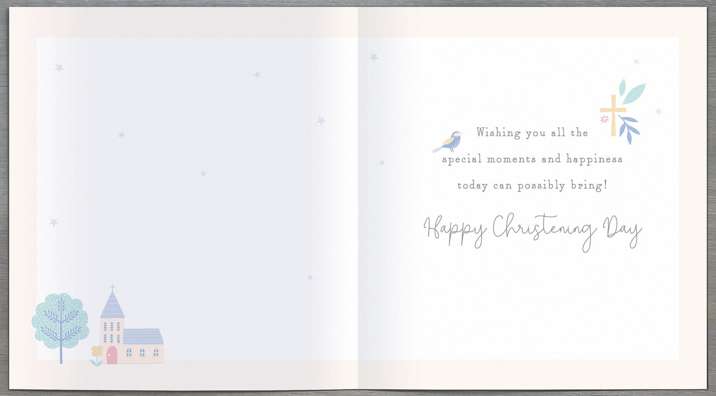 On Your Christening Day Card