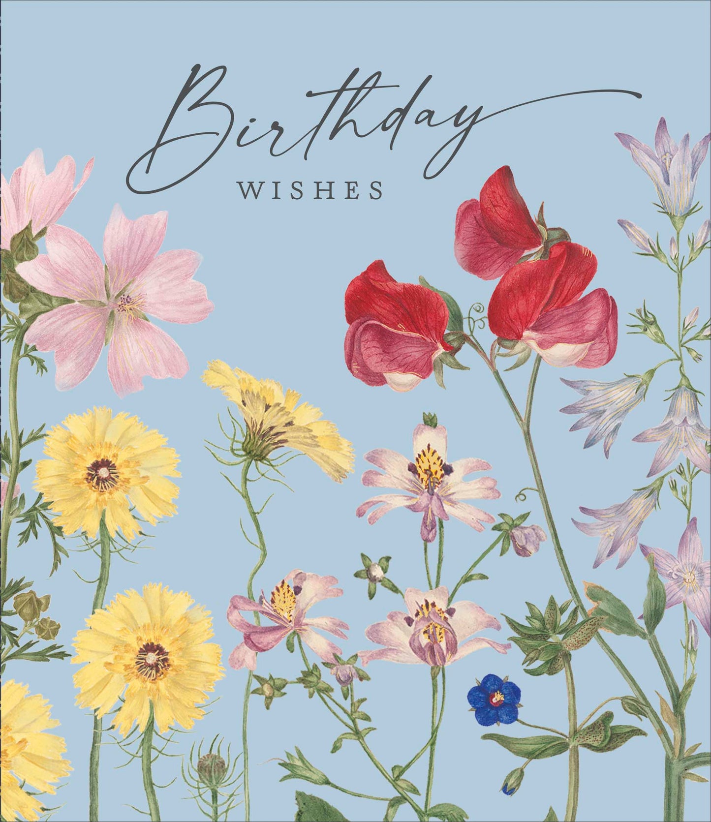 Floral Birthday Wishes Card