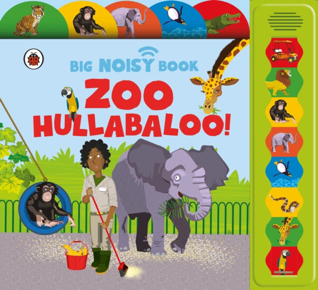 Zoo Hullabaloo! Ladybird Big Noisy Book - 9780241763988