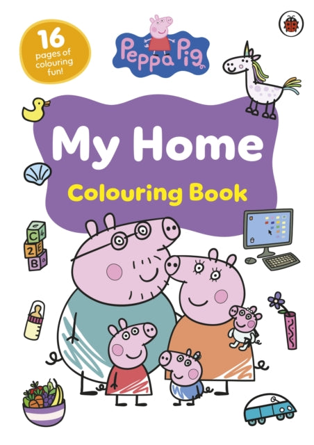 Peppa Pig: My Home Colouring Book - 9780241782378