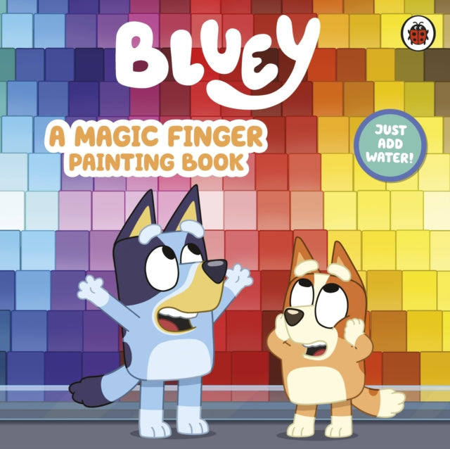 Bluey: A Magic Finger Painting Book - 9780241785201