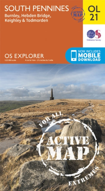 South Pennines, Burnley, Hebden Bridge, Keighley & Todmorden : OL 21 - 9780319469392