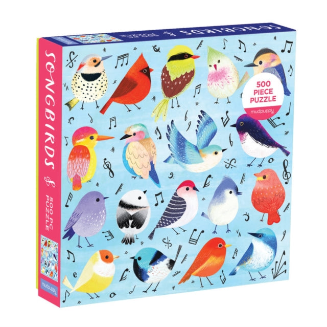 Songbirds 500 Piece Family Puzzle - 9780735357655