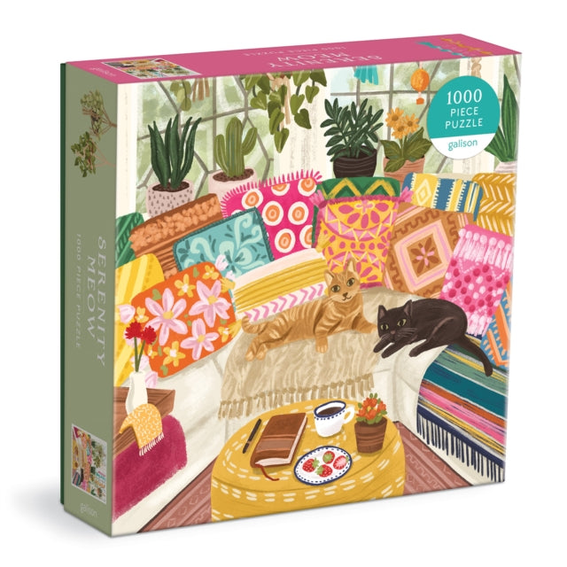 Serenity Meow 1000 Piece Puzzle in a Square Box - 9780735371460