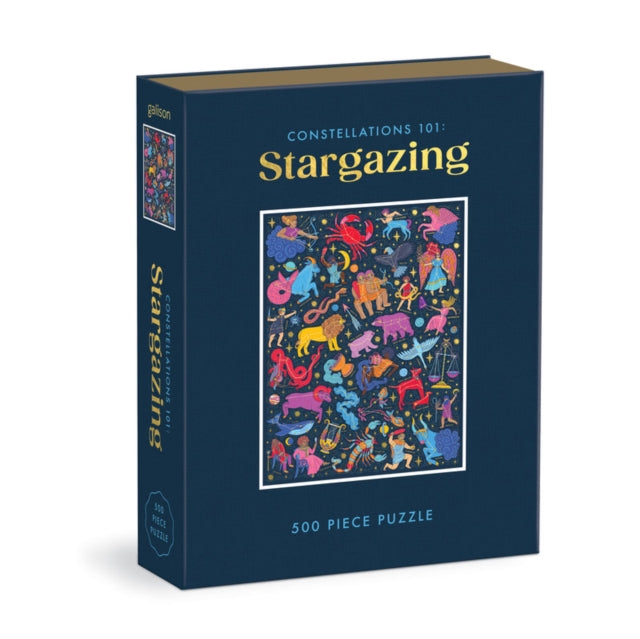 Constellations 101: Stargazing 500 Piece Book Puzzle - 9780735377967