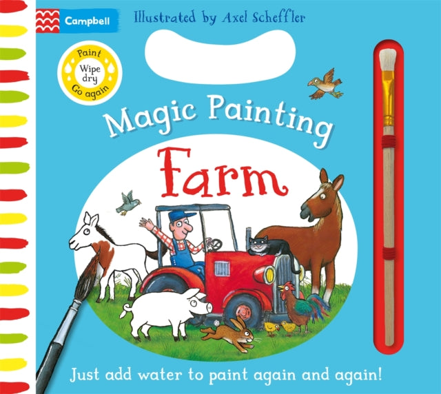 Farm Magic Painting : Just add water to paint! - 9781035053001