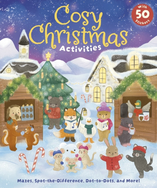 Cosy Christmas Activity Pad : With 50 Stickers! - 9781398868960