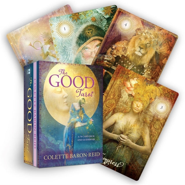 The Good Tarot : A 78-Card Modern Tarot Deck with The Four Elements — Air, Water, Earth And Fire for Suits — Inspirational Tarot Cards with Positive Affirmations - 9781401949501