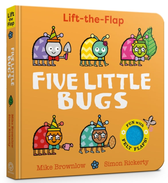 Five Little Bugs : Lift-the-Flap - 9781408377741
