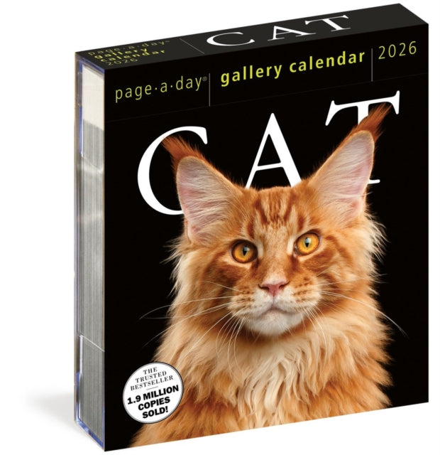 Cat Page-A-Day® Gallery Calendar 2026 : A Delightful Gallery of Cats for Your Desktop - 9781523531295