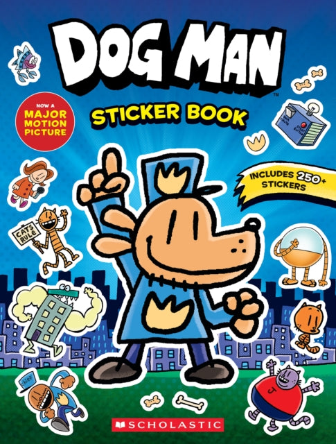 Dog Man the Movie: Official Sticker Activity Book - 9781546147589