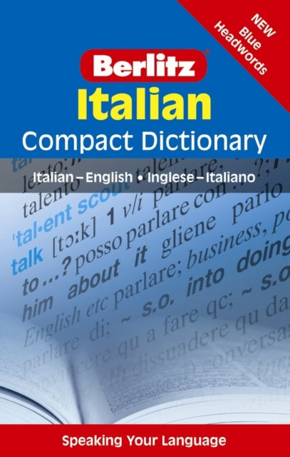 Berlitz Compact Dictionary Italian - 9781780042572
