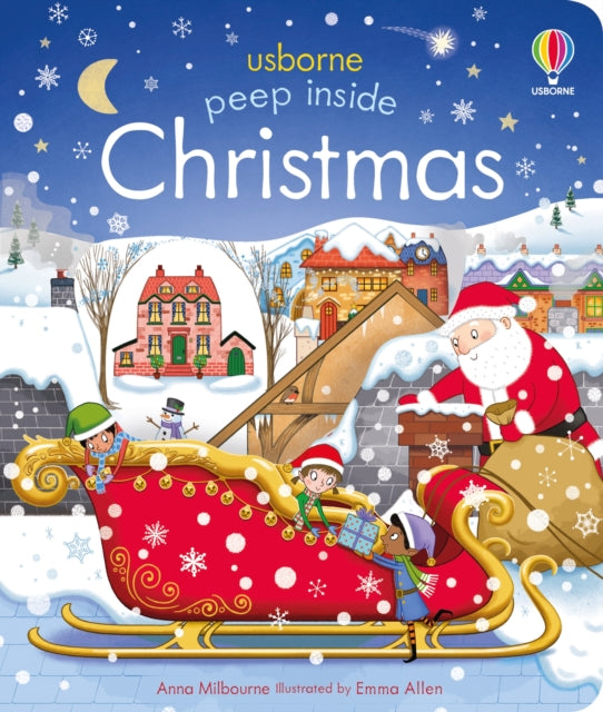 Peep Inside Christmas : A Christmas Book for Children - 9781801310314