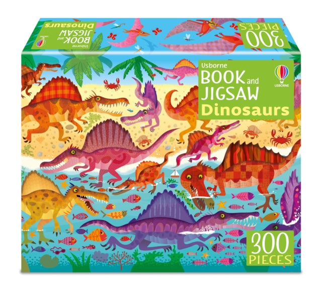Usborne Book and Jigsaw Dinosaurs - 9781805319443