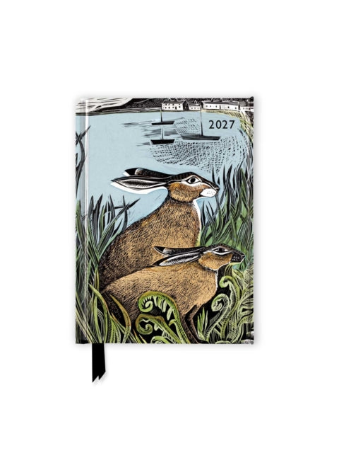 Angela Harding: Rathlin Hares 2027 Luxury Pocket Diary Planner – Week to View - 9781806941902