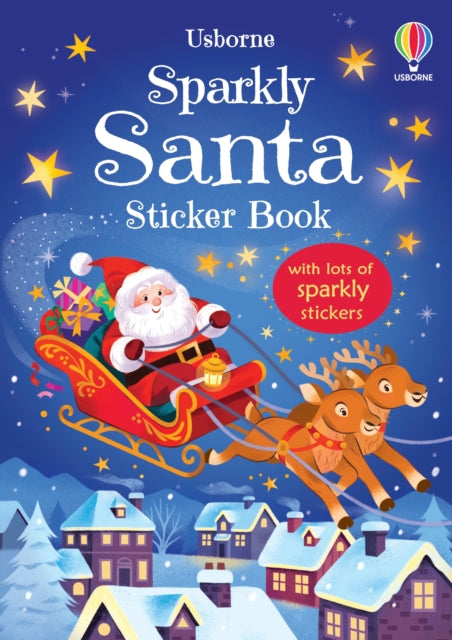 Sparkly Santa Sticker Book - 9781835404324
