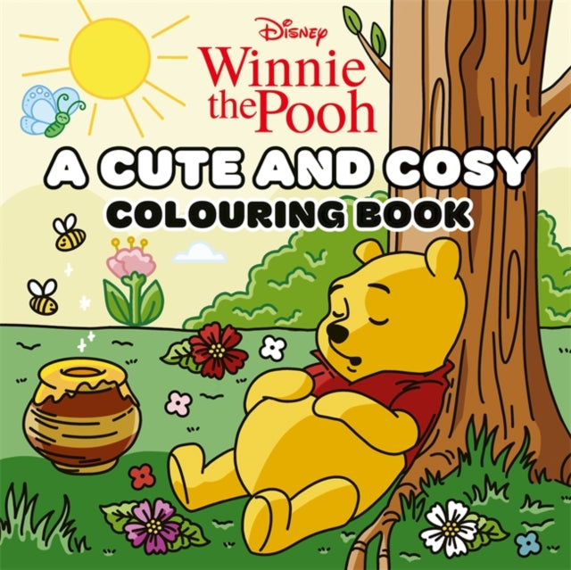 Disney Winnie the Pooh: A Cute and Cosy Colouring Book - 9781835874370