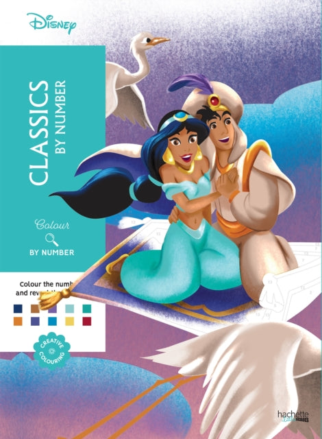 Mystery Colouring - Classics by Number : Reveal iconic Disney characters with colour by number - 9782017276494