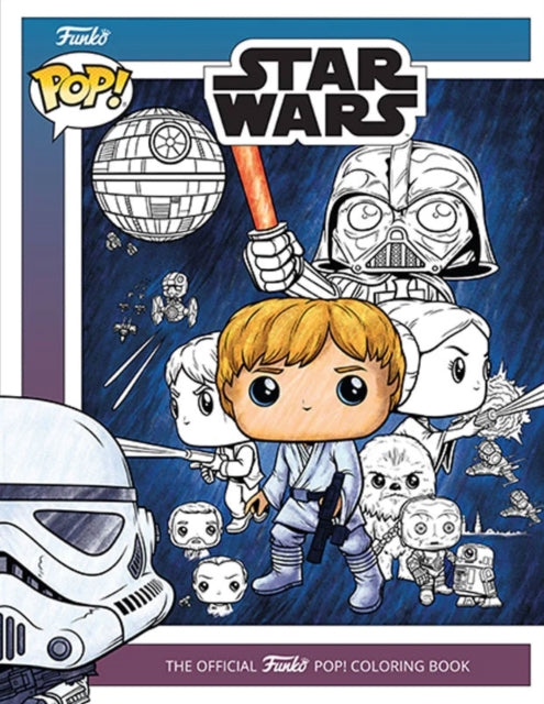 Star Wars: The Official Funko POP! Coloring Book - 9798337400792