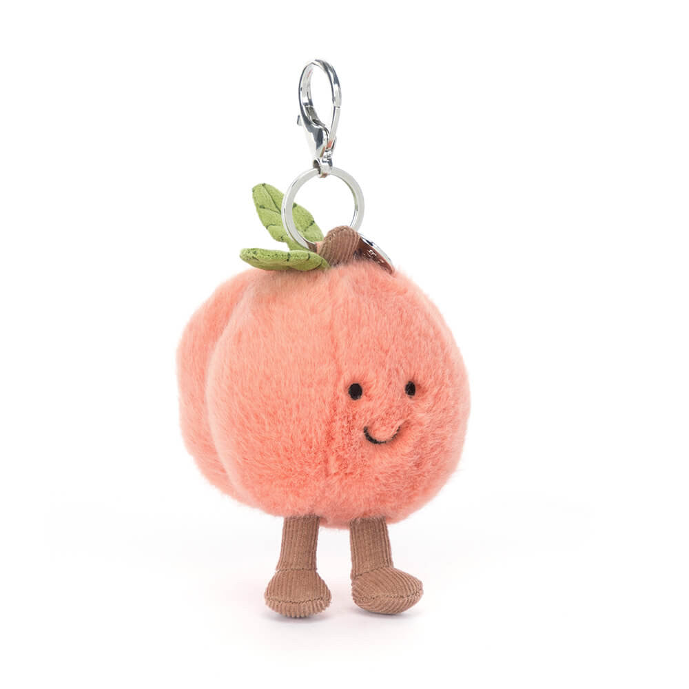 Peach Bag Charm