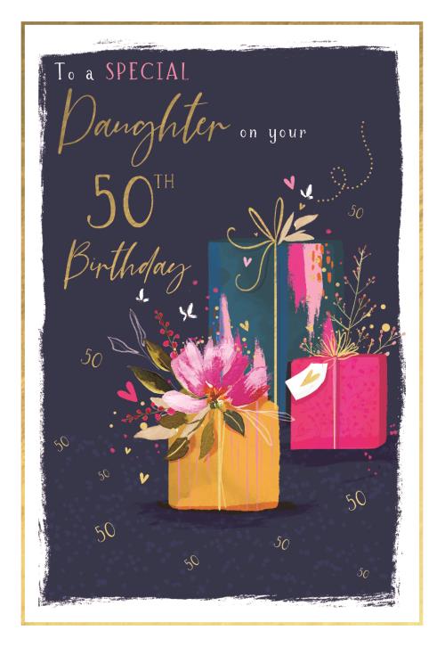 Floral Presents Daughter 50th Birthday