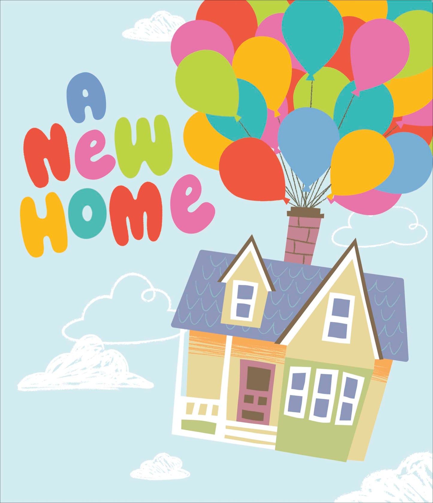 Disney Up New Home Card