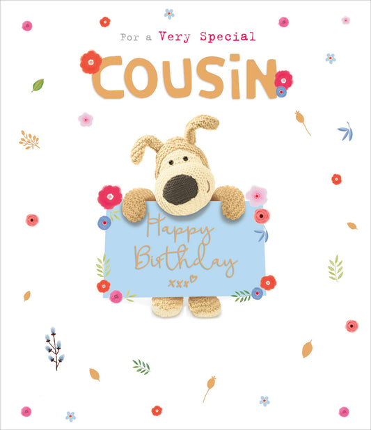 Boofle Cousin Birthday Card