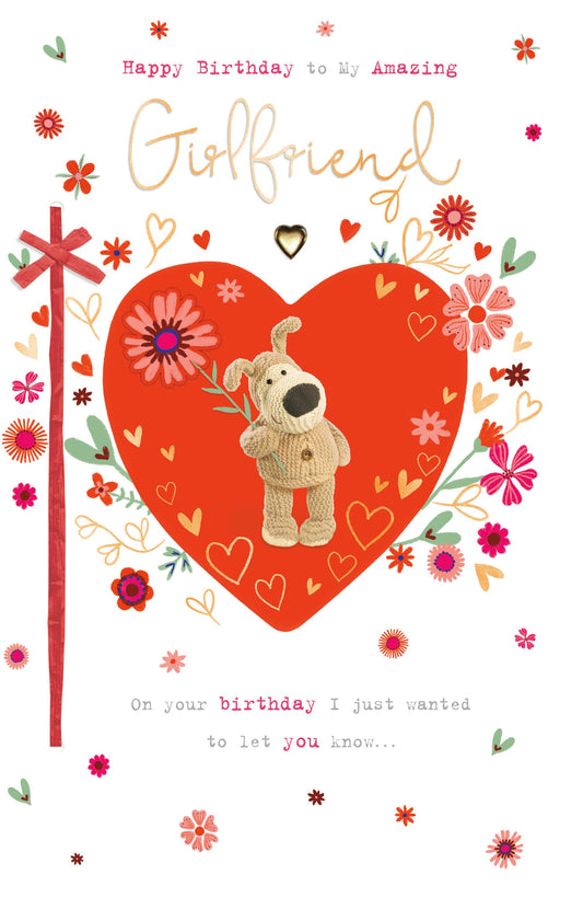 Boofle Girlfriend Birthday Card