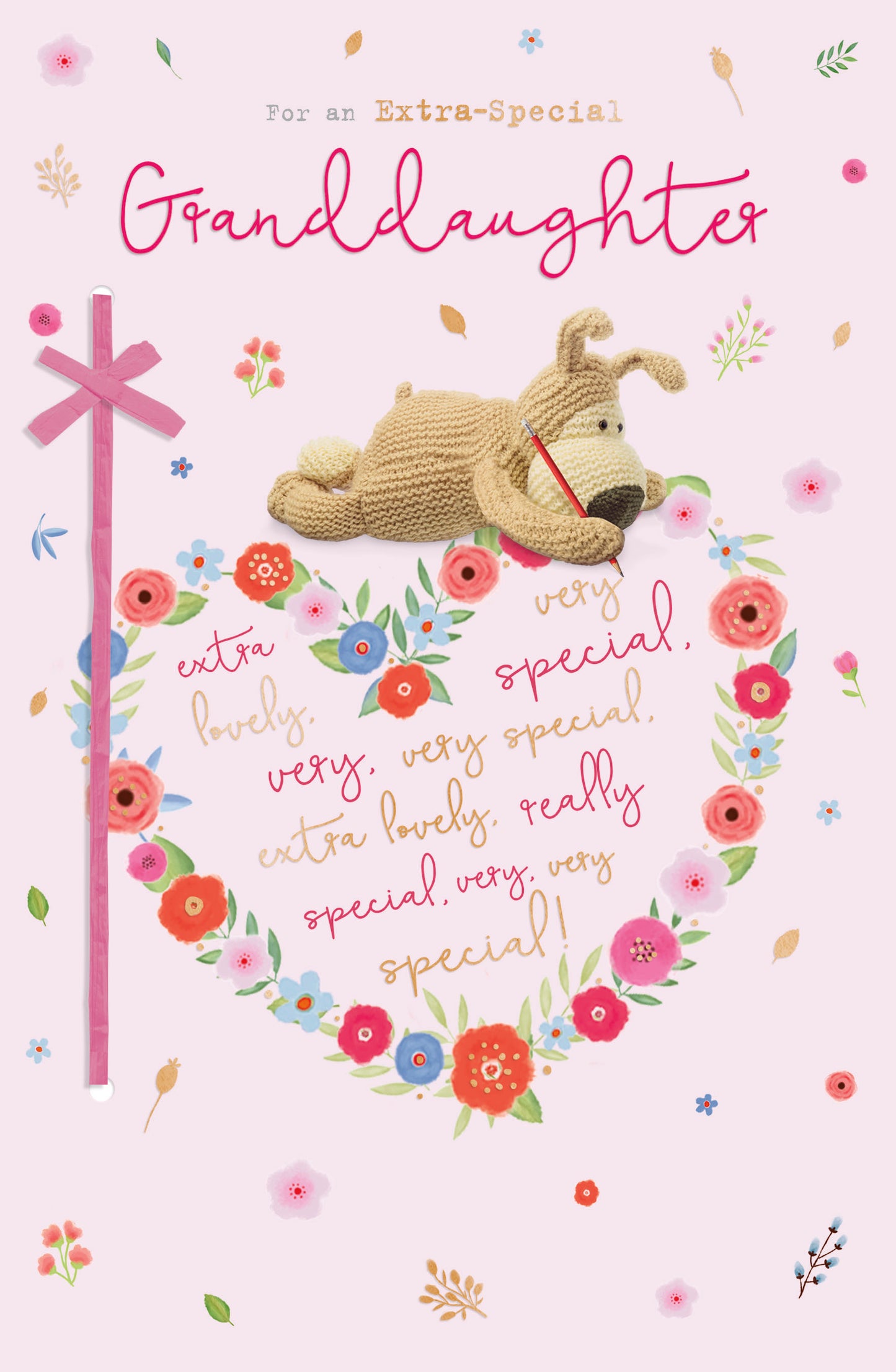Boofle Granddaughter Birthday Card